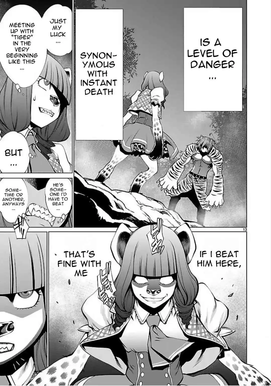 Killing Bites Vol. 10 Ch. 45 It Hurt So Bad