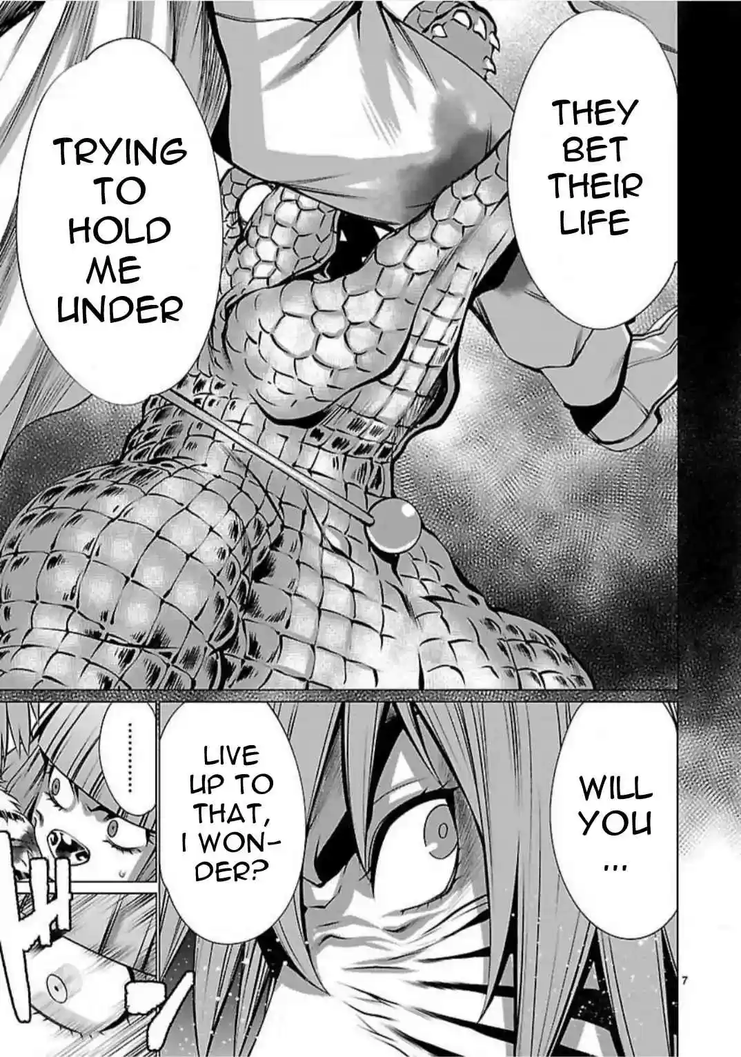 Killing Bites Vol. 10 Ch. 47 If I Run Away Here, I'll Never be the Chamption!