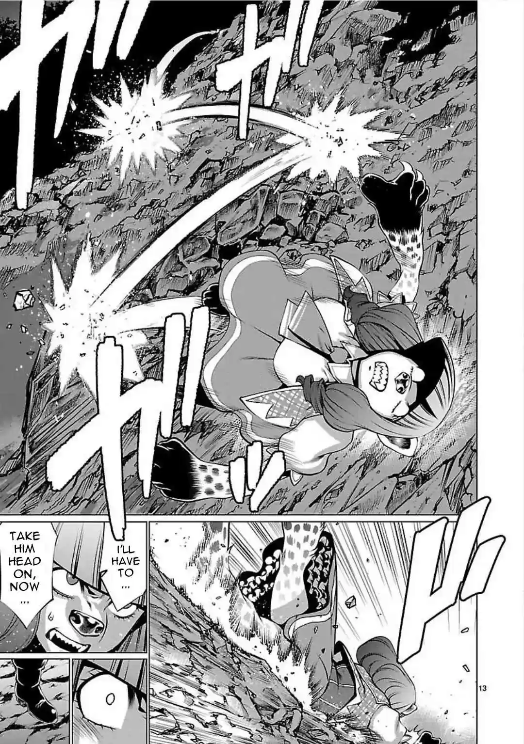 Killing Bites Vol. 10 Ch. 47 If I Run Away Here, I'll Never be the Chamption!