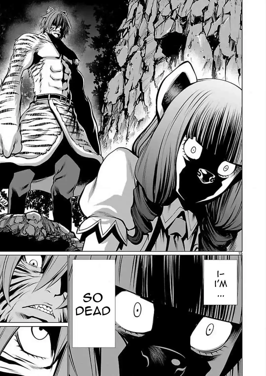 Killing Bites Vol. 10 Ch. 47 If I Run Away Here, I'll Never be the Chamption!
