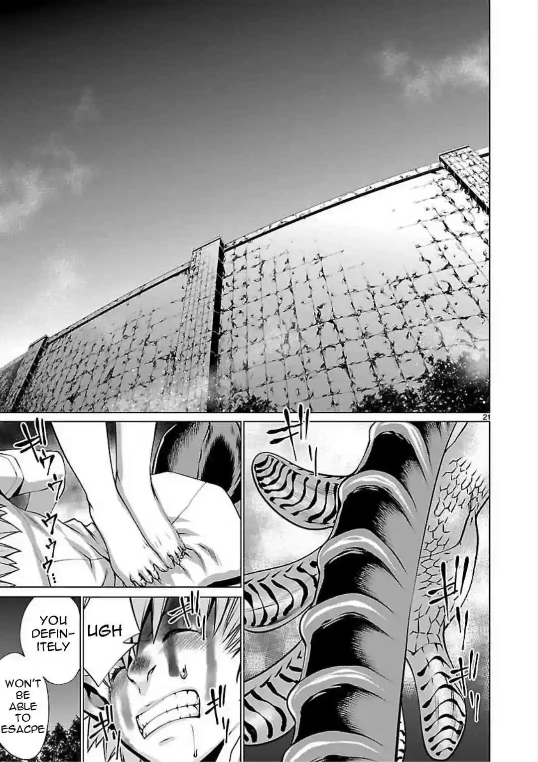 Killing Bites Vol. 10 Ch. 47 If I Run Away Here, I'll Never be the Chamption!