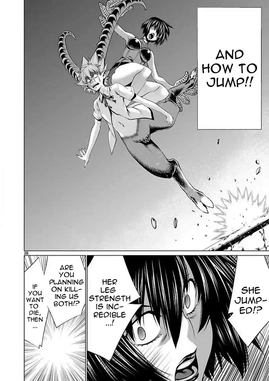 Killing Bites Vol. 10 Ch. 47 If I Run Away Here, I'll Never be the Chamption!