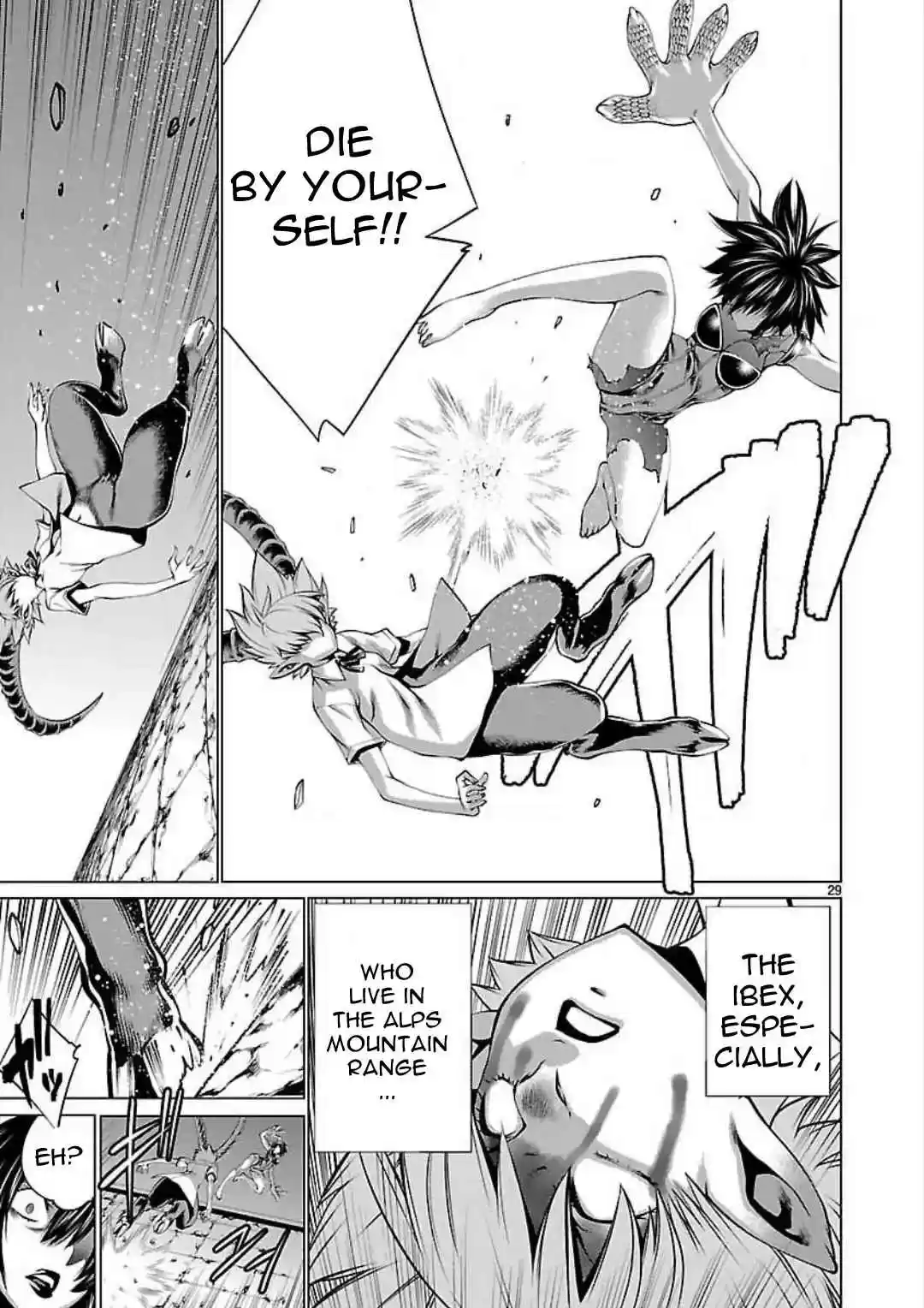 Killing Bites Vol. 10 Ch. 47 If I Run Away Here, I'll Never be the Chamption!