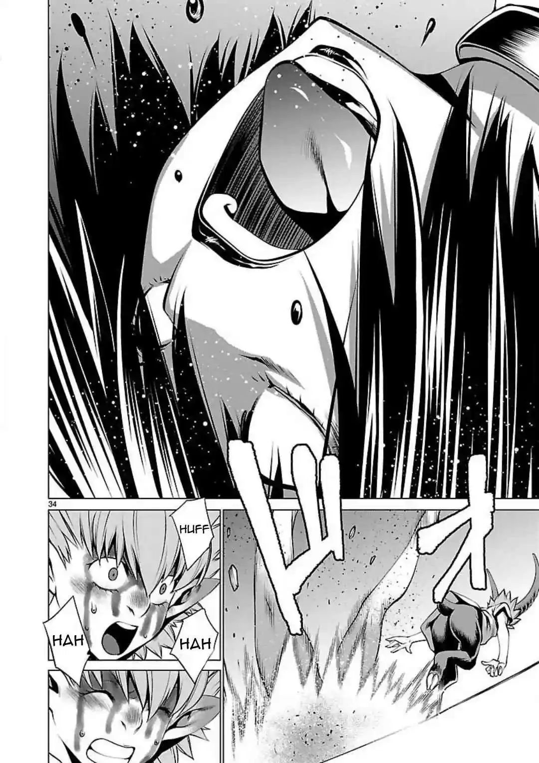 Killing Bites Vol. 10 Ch. 47 If I Run Away Here, I'll Never be the Chamption!