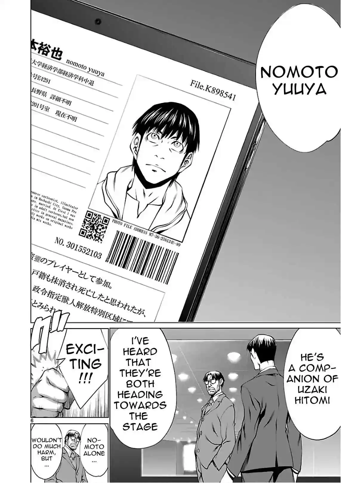 Killing Bites Vol. 11 Ch. 50 Save Me, Nunupi!