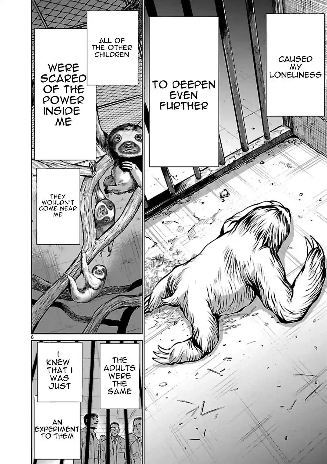 Killing Bites Vol. 12 Ch. 59 Let's Play Some More, Tazmanian Devil