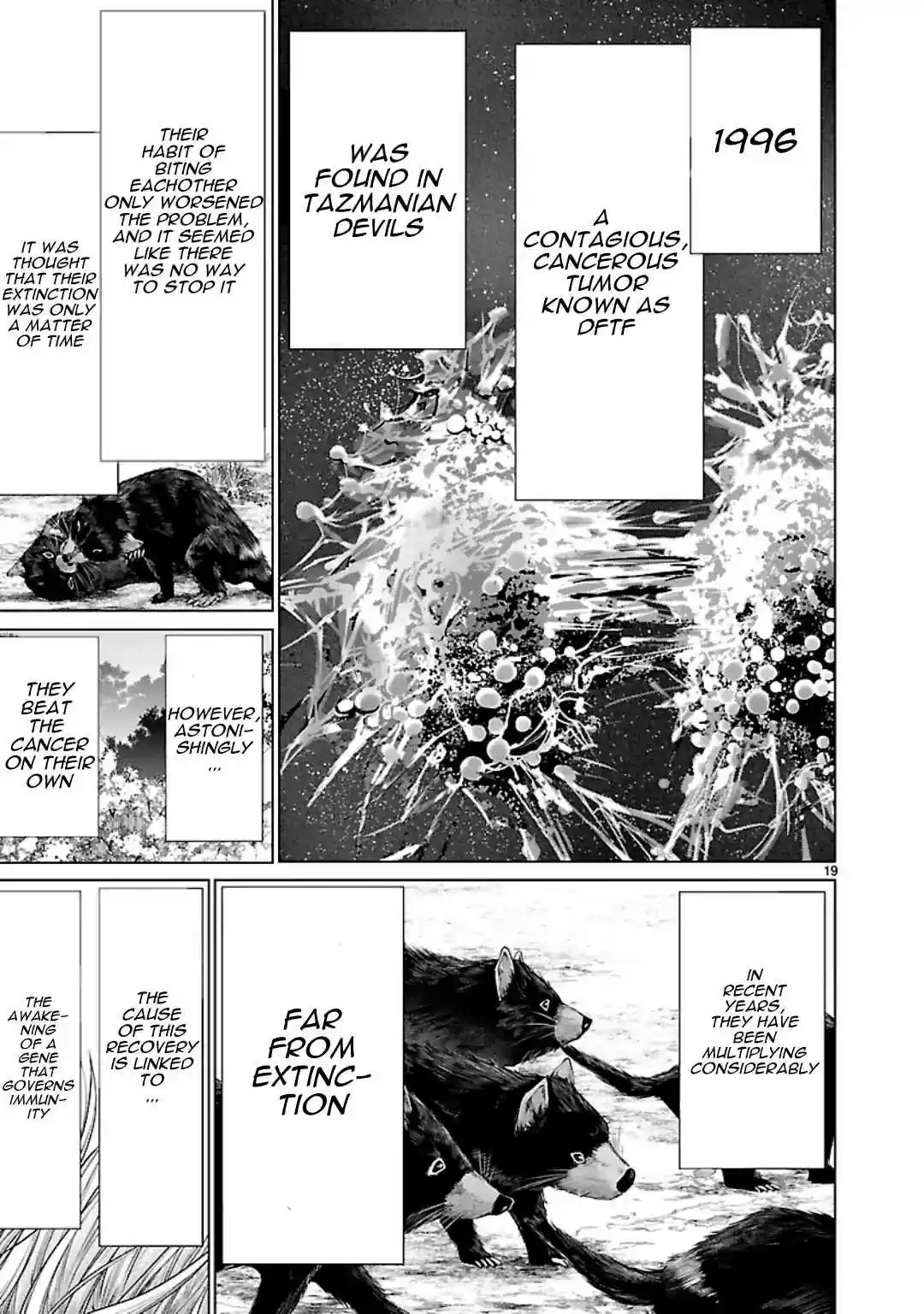 Killing Bites Vol. 12 Ch. 59 Let's Play Some More, Tazmanian Devil