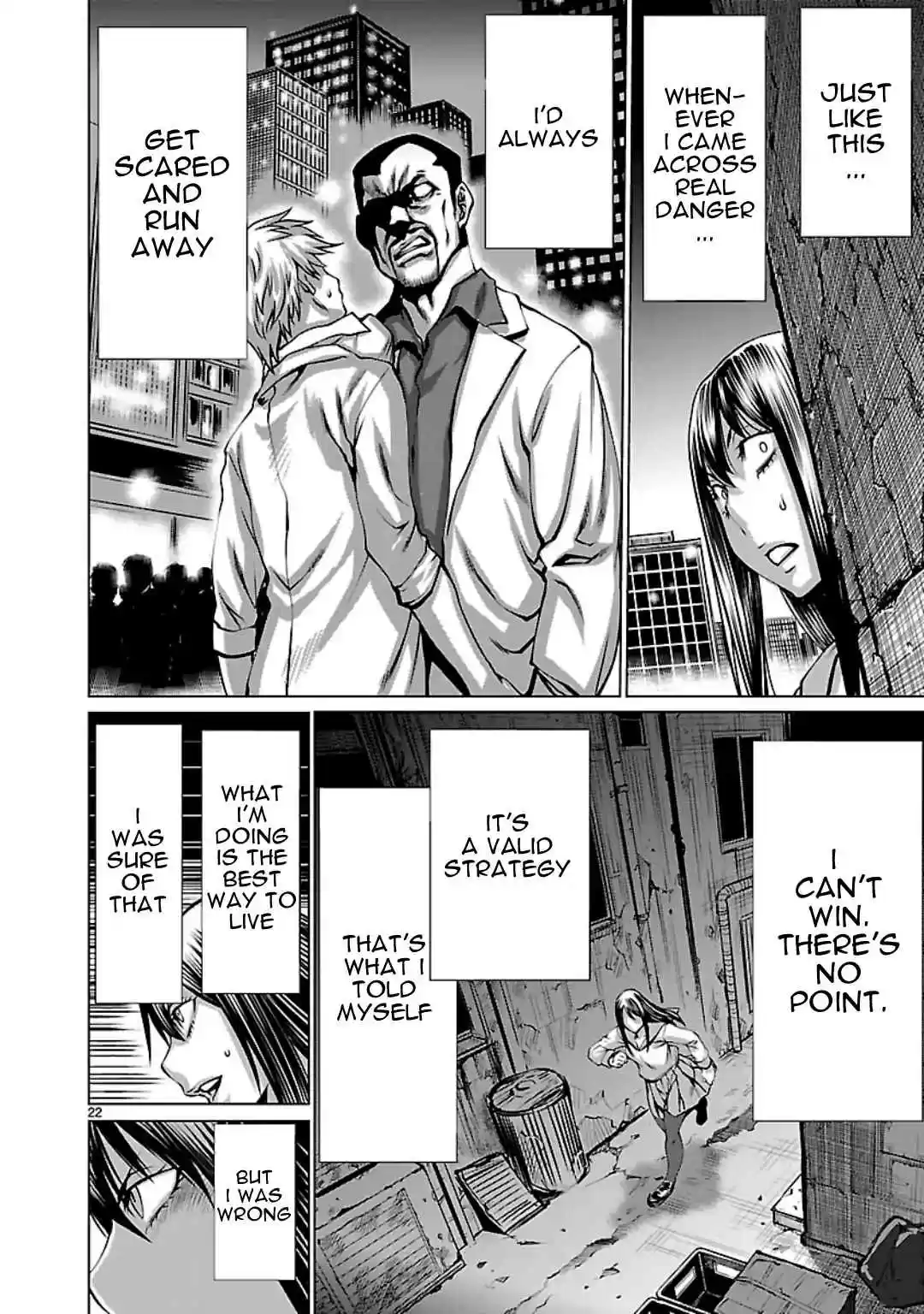 Killing Bites Vol. 12 Ch. 59 Let's Play Some More, Tazmanian Devil