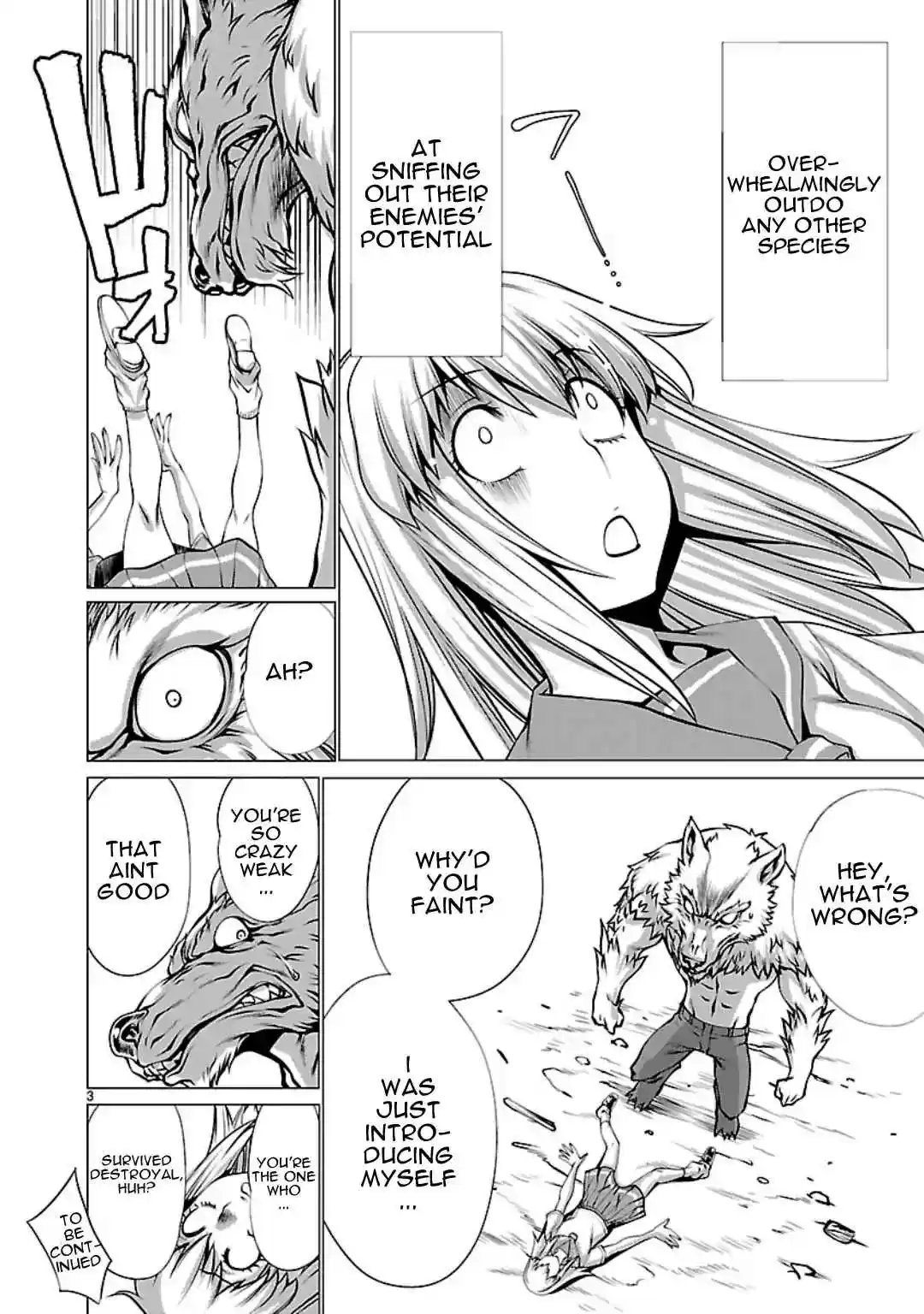 Killing Bites Vol. 12 Ch. 59 Let's Play Some More, Tazmanian Devil