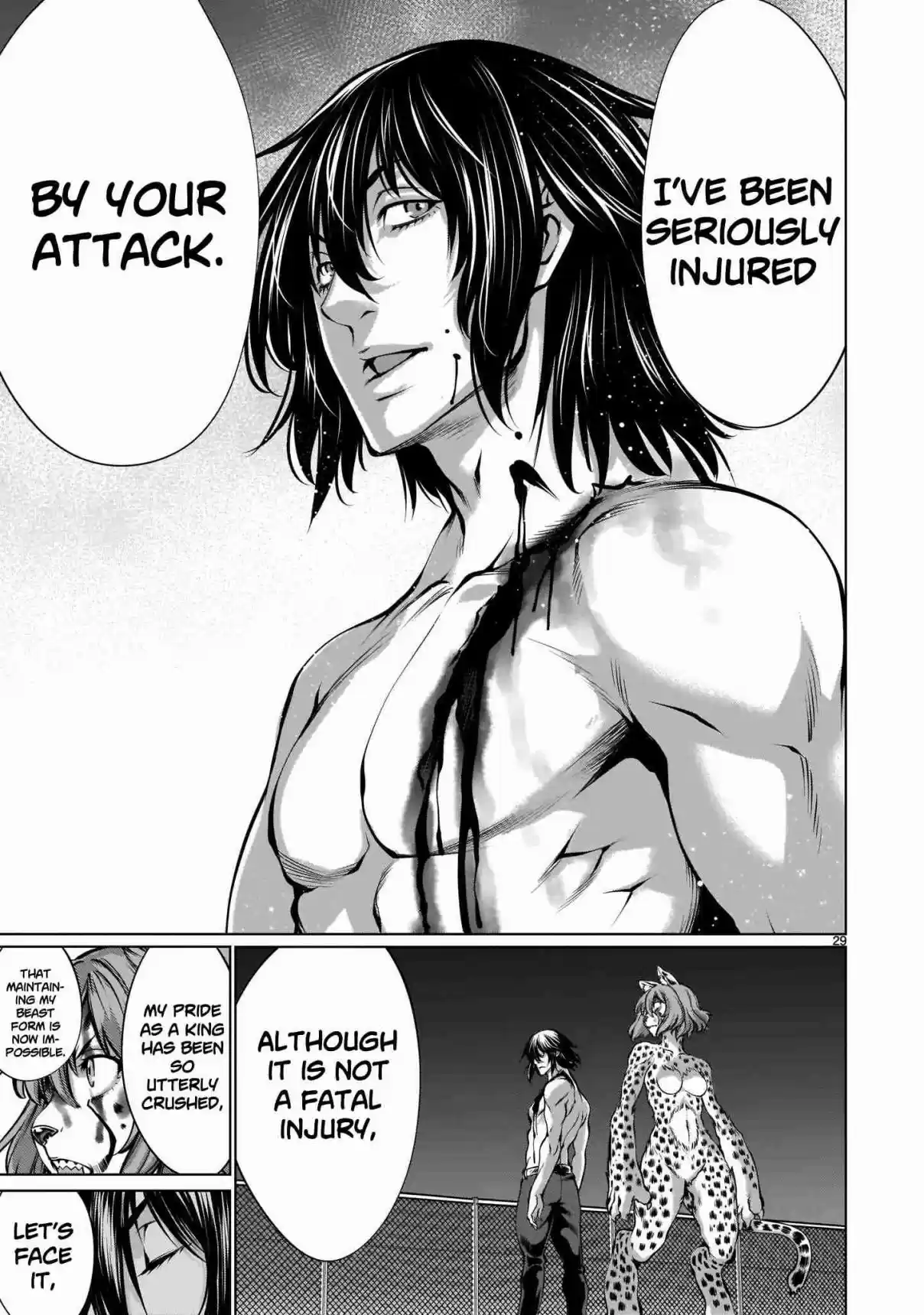 Killing Bites Vol. 18 Ch. 85 "I've Been Seriously Injured by Your Attack"