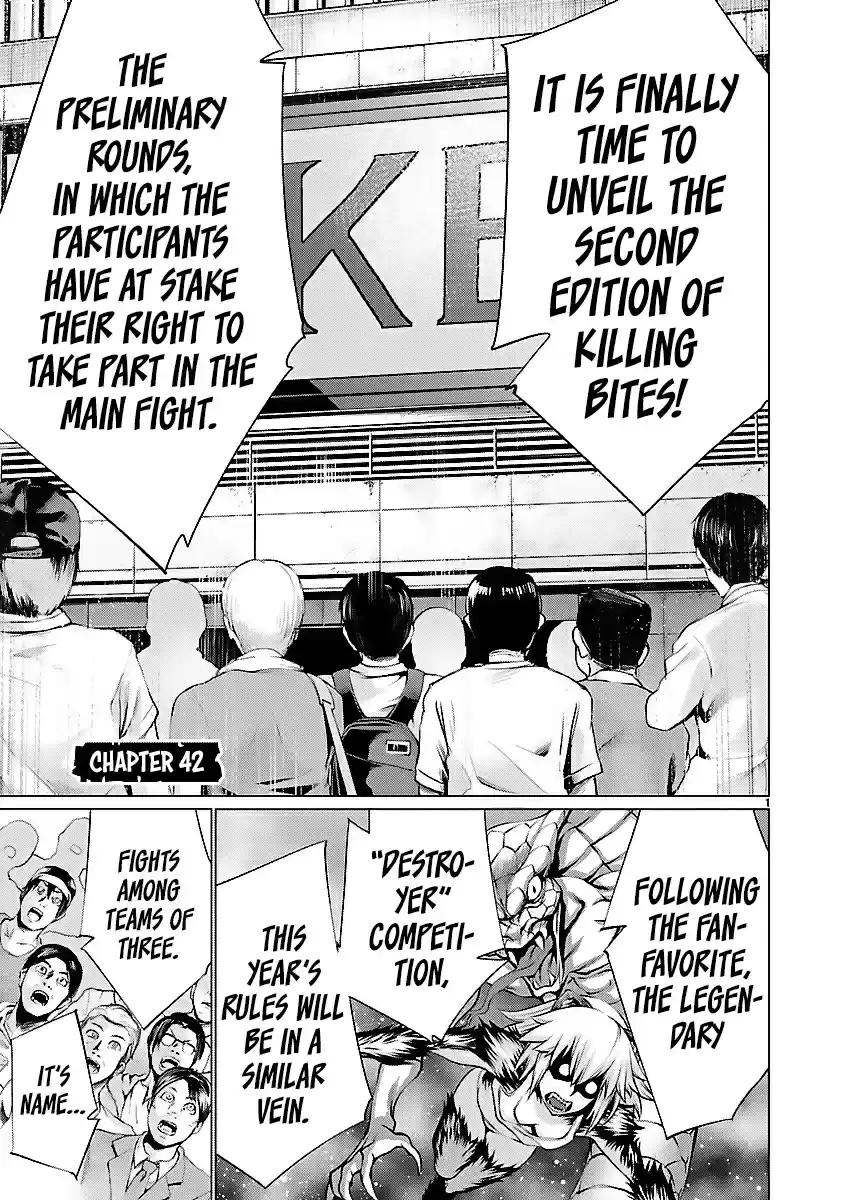 Killing Bites Vol. 9 Ch. 42 Fortune Smiles Upon Me Tonight