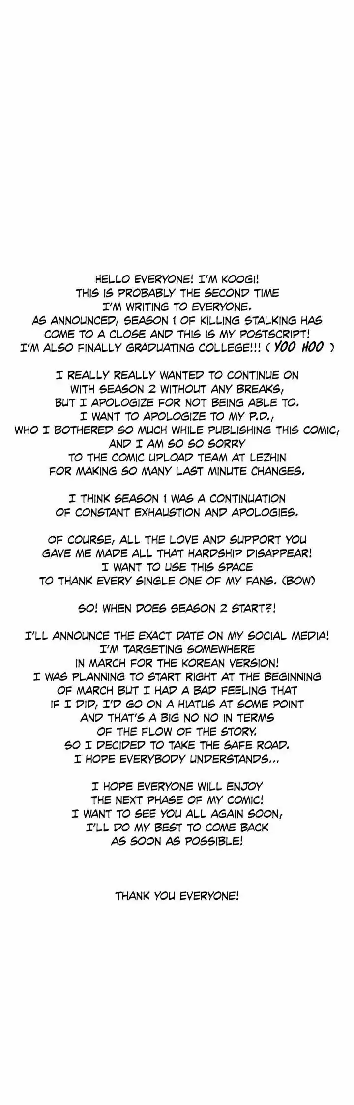 Killing Stalking 19.5