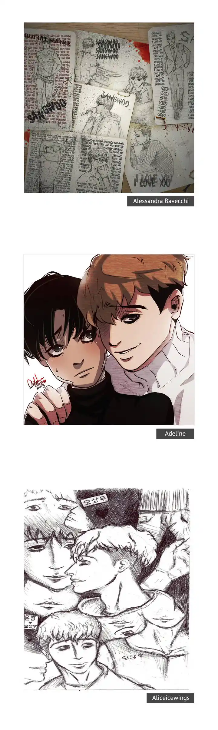 Killing Stalking Chapter 49.5 - Bum's Imaginary Note Event