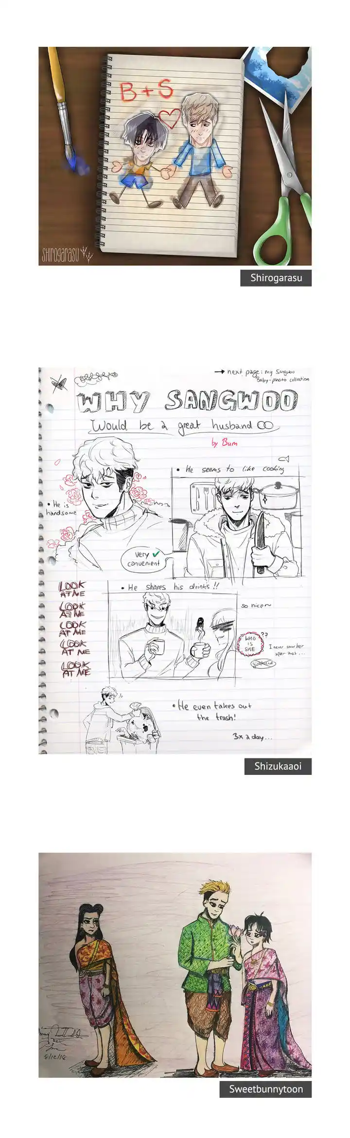 Killing Stalking Chapter 49.5 - Bum's Imaginary Note Event