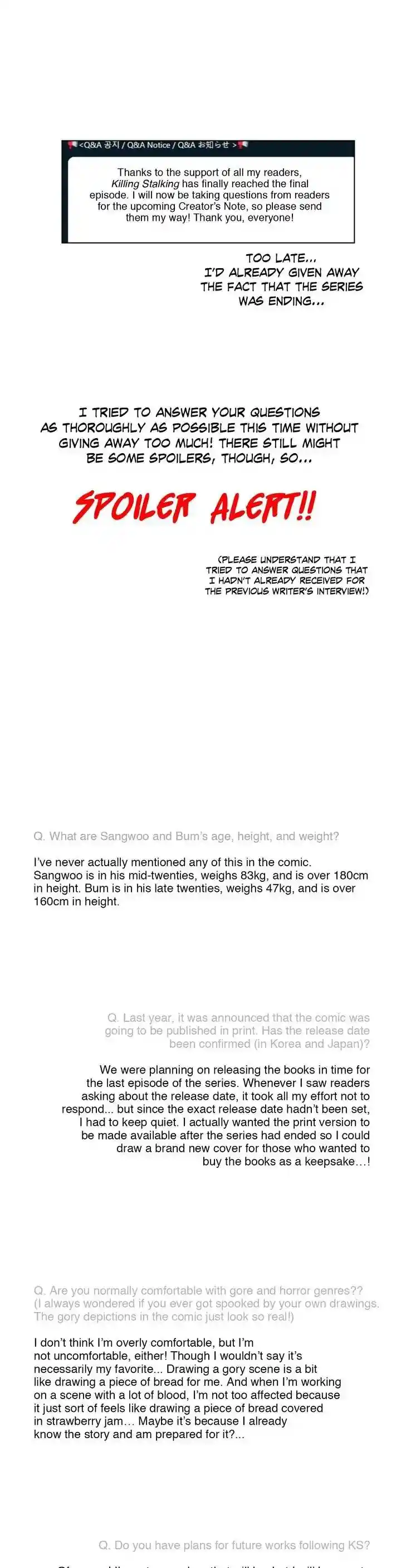 Killing Stalking Chapter 67.1