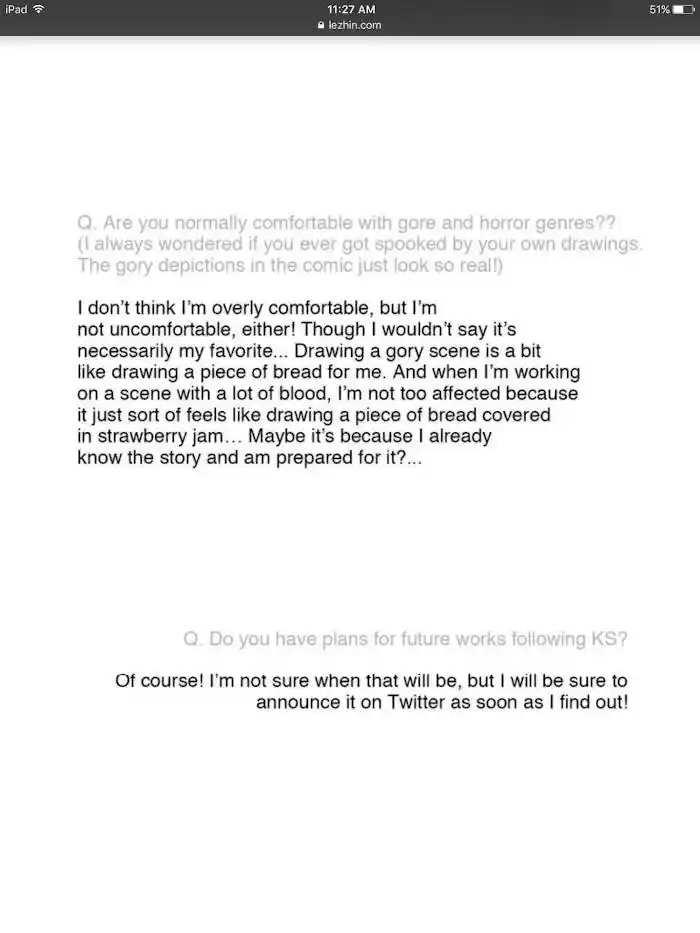 Killing Stalking Chapter 67.5