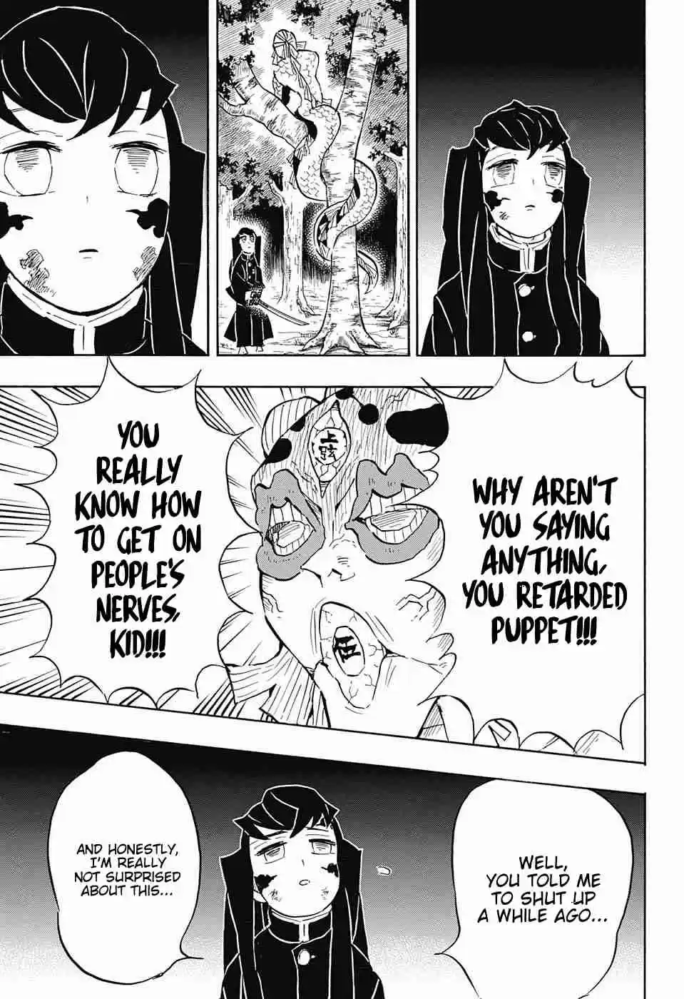 Kimetsu no Yaiba Ch. 120 Slander Showdown