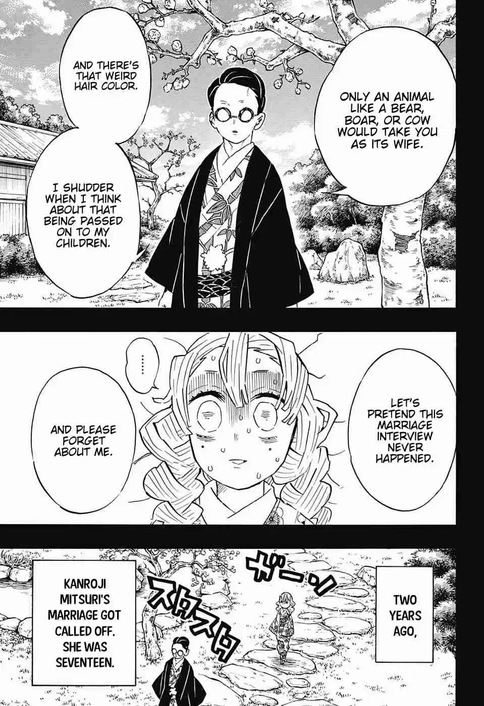 Kimetsu no Yaiba Ch. 123 Kanroji Mitsuri's Memories