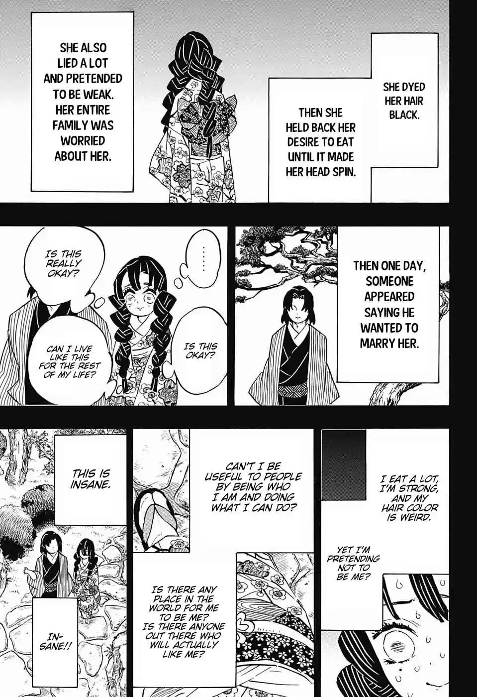 Kimetsu no Yaiba Ch. 123 Kanroji Mitsuri's Memories