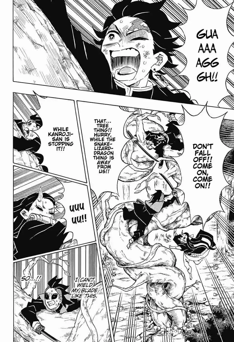 Kimetsu no Yaiba Ch. 124 Cut It Out, You Dipshit