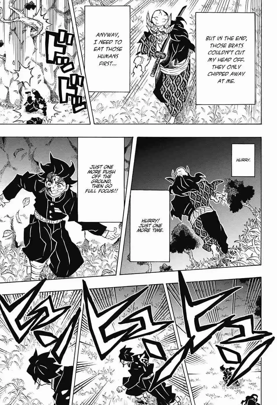 Kimetsu no Yaiba Ch. 125 The Creeping Dawn