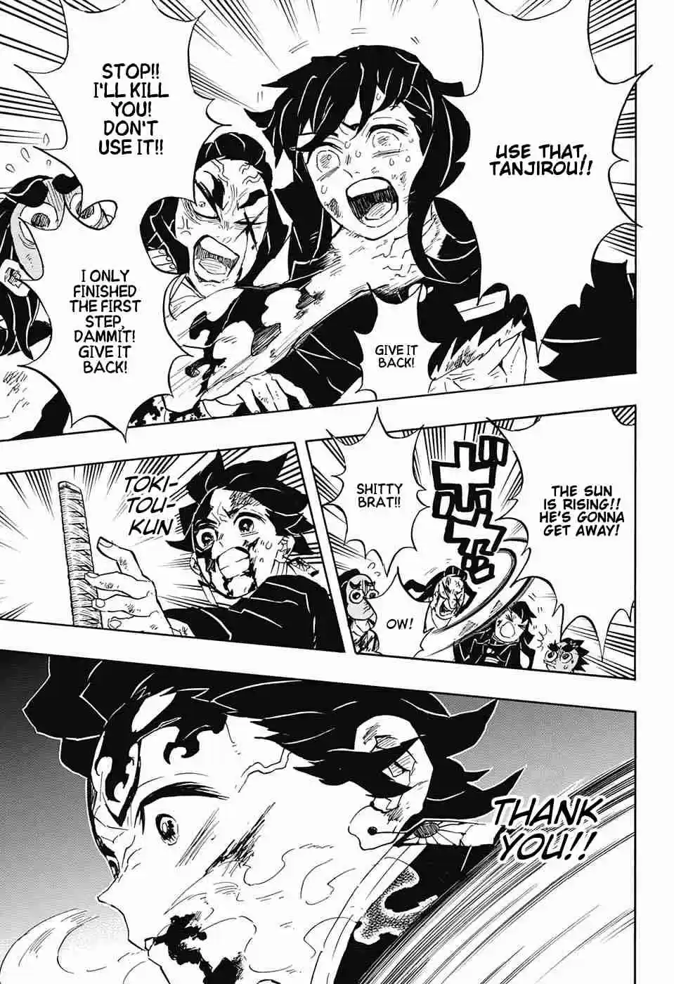 Kimetsu no Yaiba Ch. 125 The Creeping Dawn