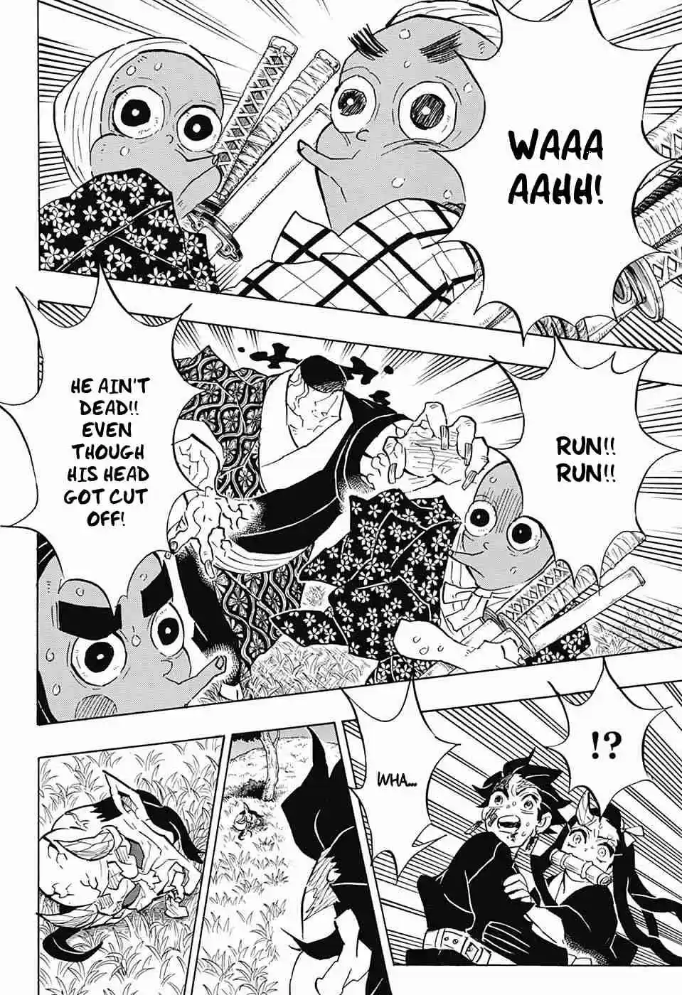 Kimetsu no Yaiba Ch. 126 The Sun Comes Up, and Light Shines Forth