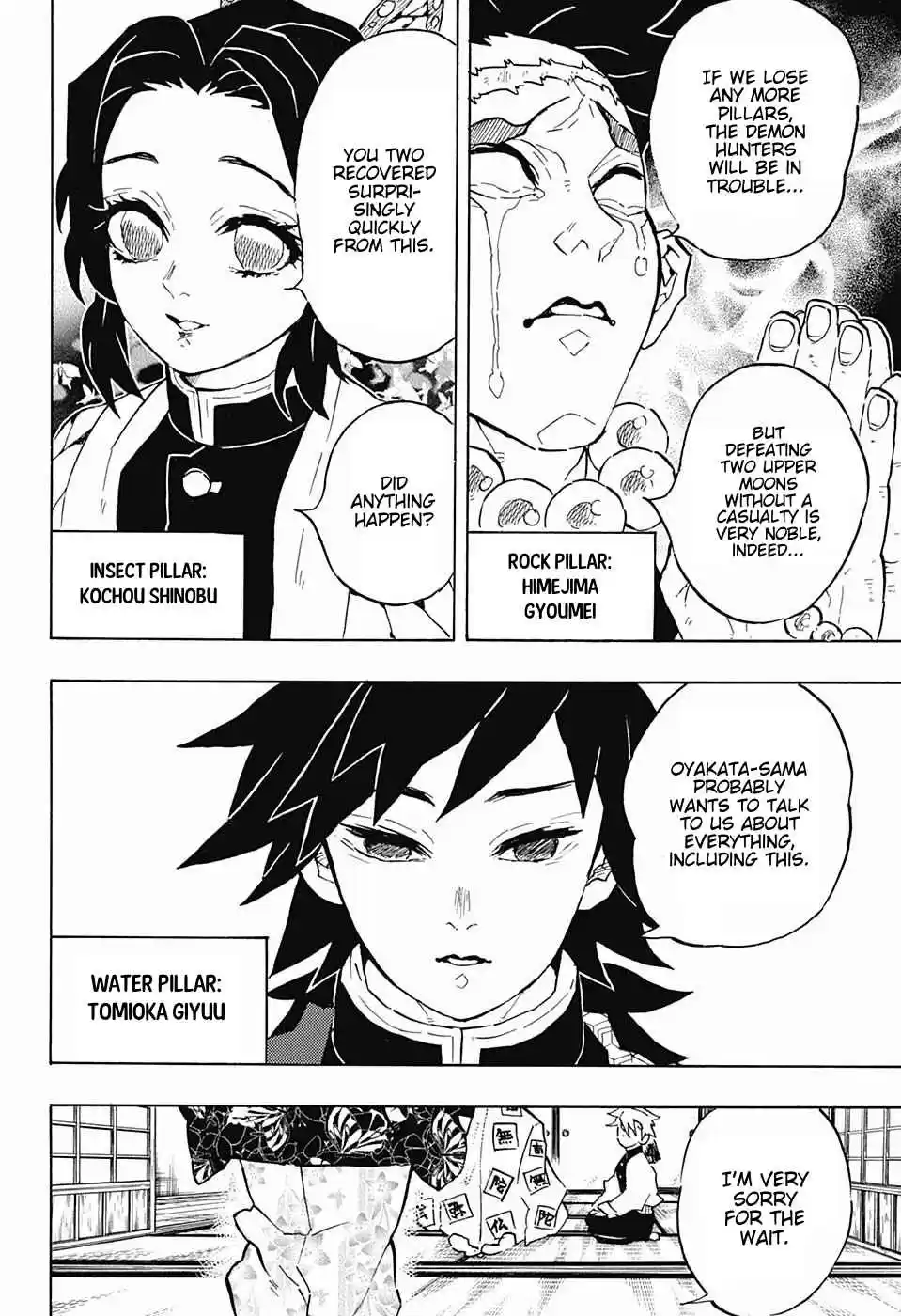 Kimetsu no Yaiba Ch. 128 Please Inform Us
