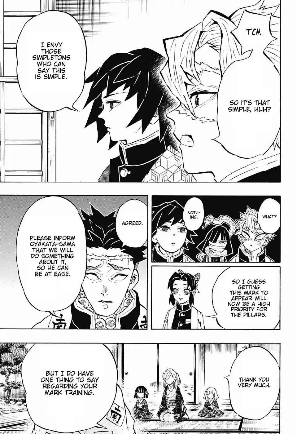 Kimetsu no Yaiba Ch. 129 To Become Marked