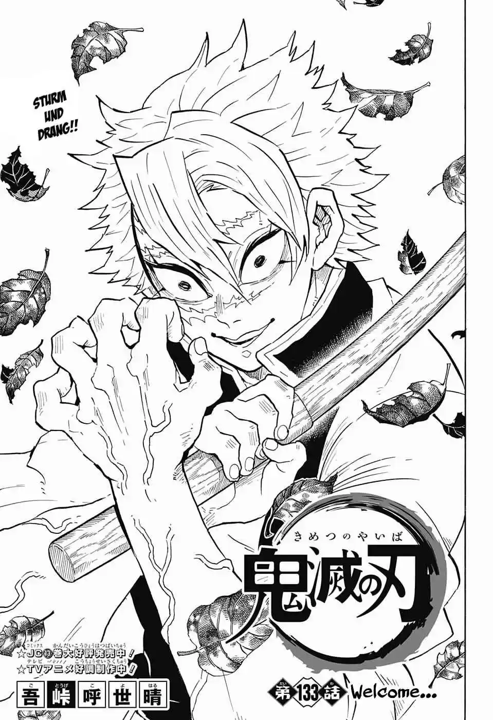 Kimetsu no Yaiba Ch. 133 Welcome...