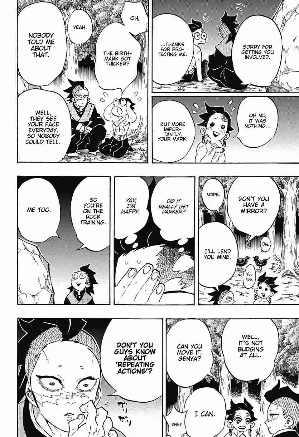 Kimetsu no Yaiba Ch. 134 Repetitive Actions