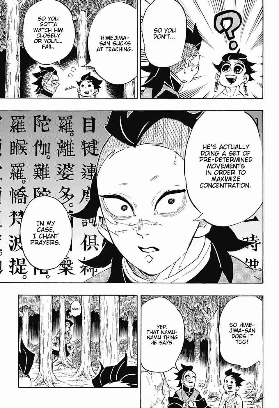 Kimetsu no Yaiba Ch. 134 Repetitive Actions