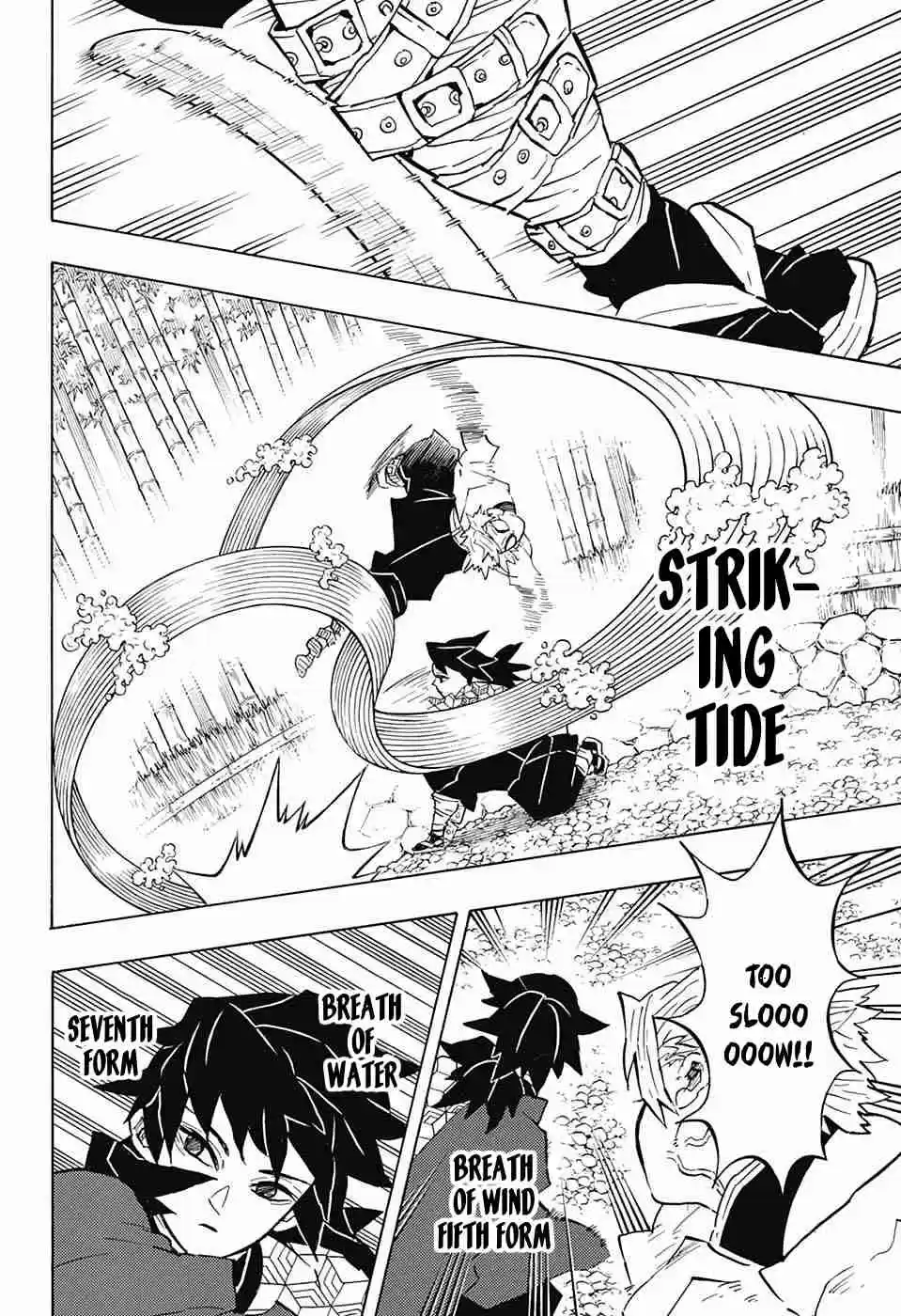 Kimetsu no Yaiba Ch. 136 Movement