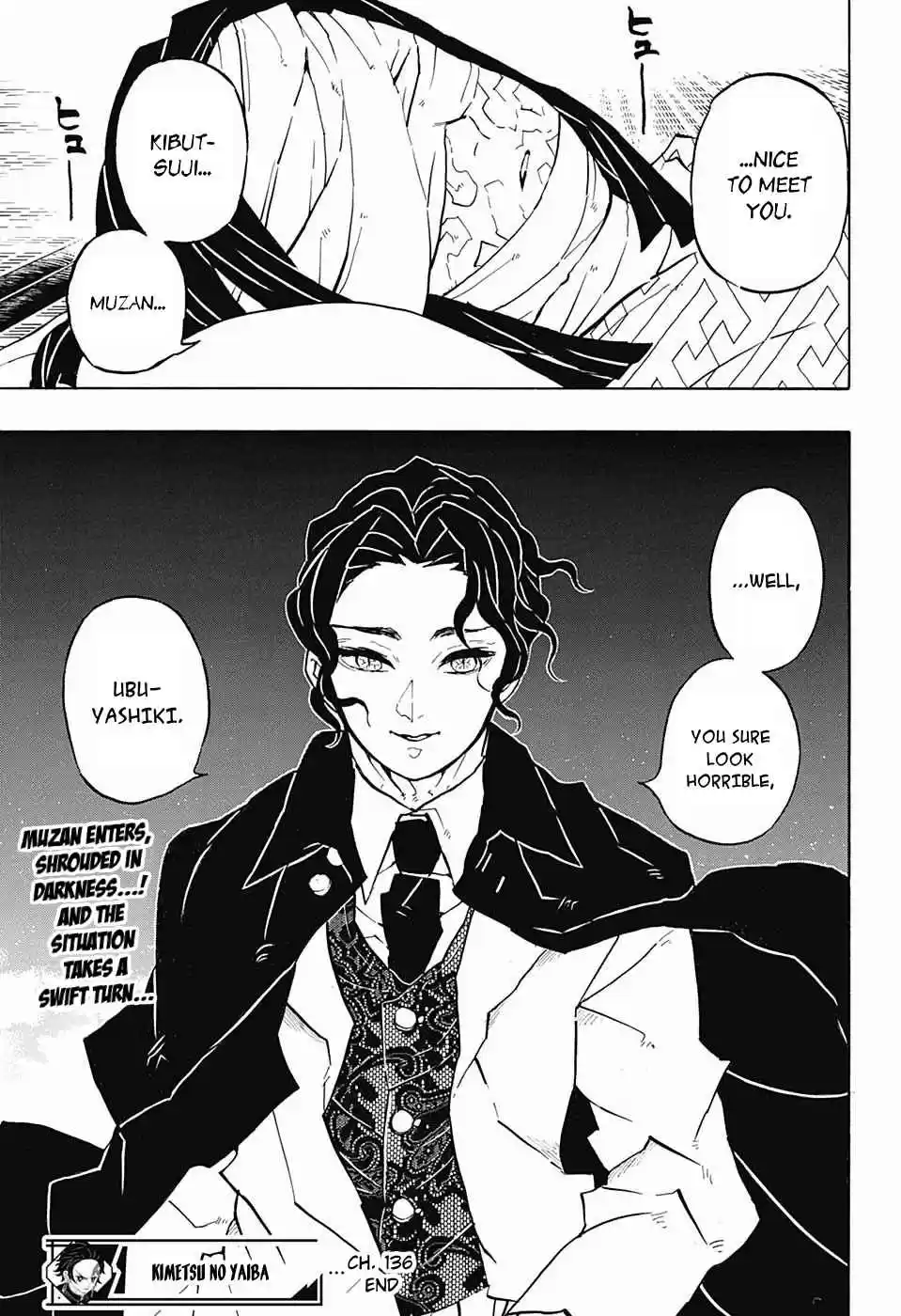Kimetsu no Yaiba Ch. 136 Movement
