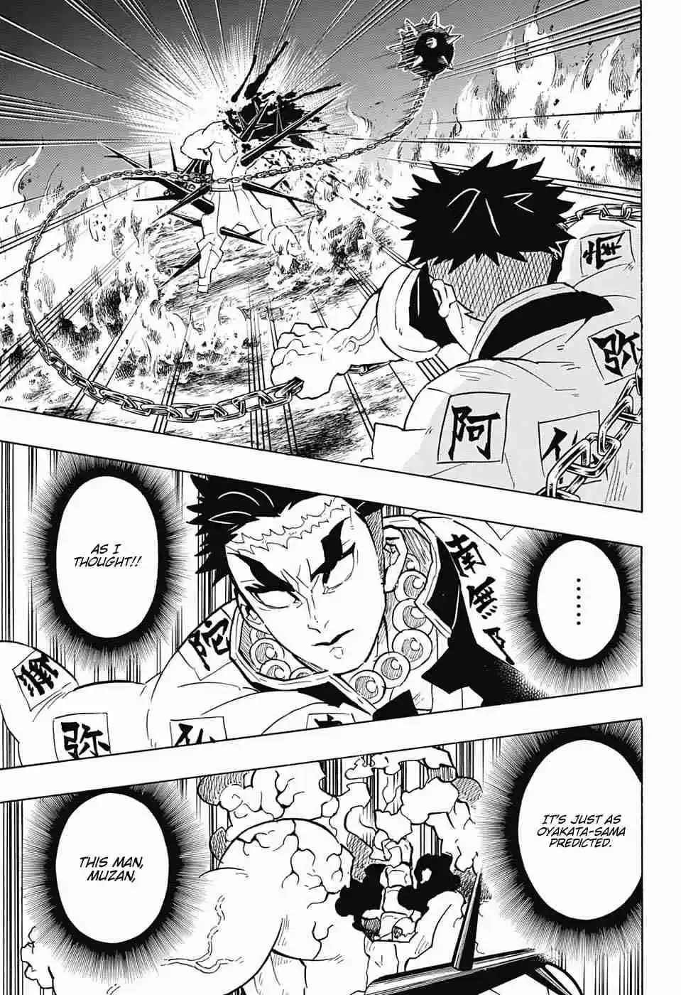Kimetsu no Yaiba Ch. 139 Fall