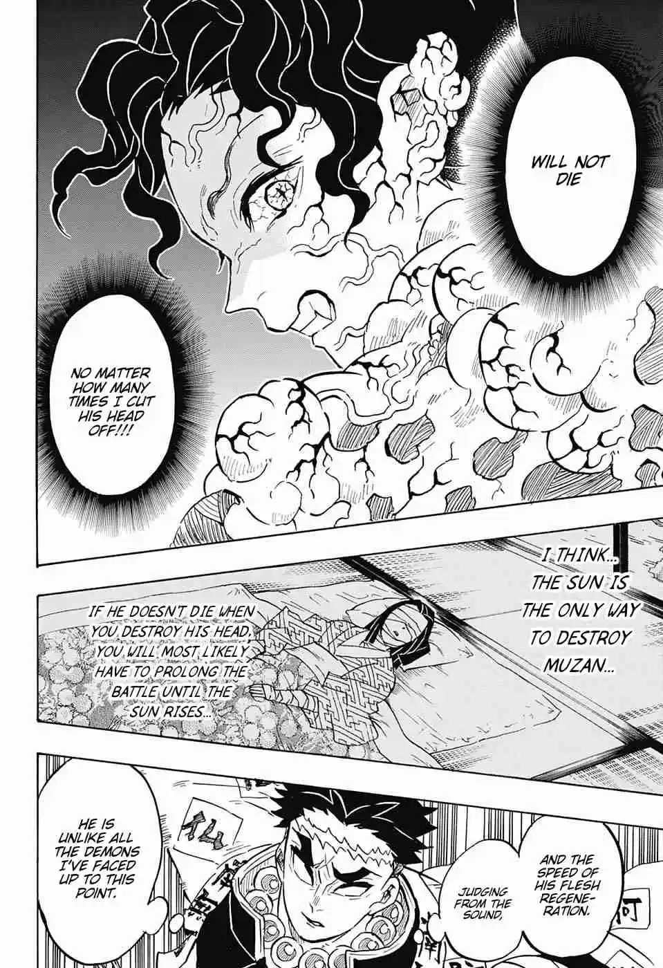 Kimetsu no Yaiba Ch. 139 Fall