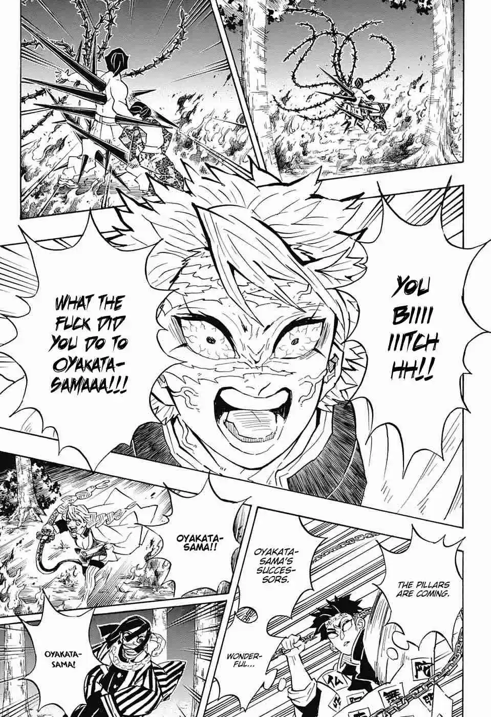 Kimetsu no Yaiba Ch. 139 Fall