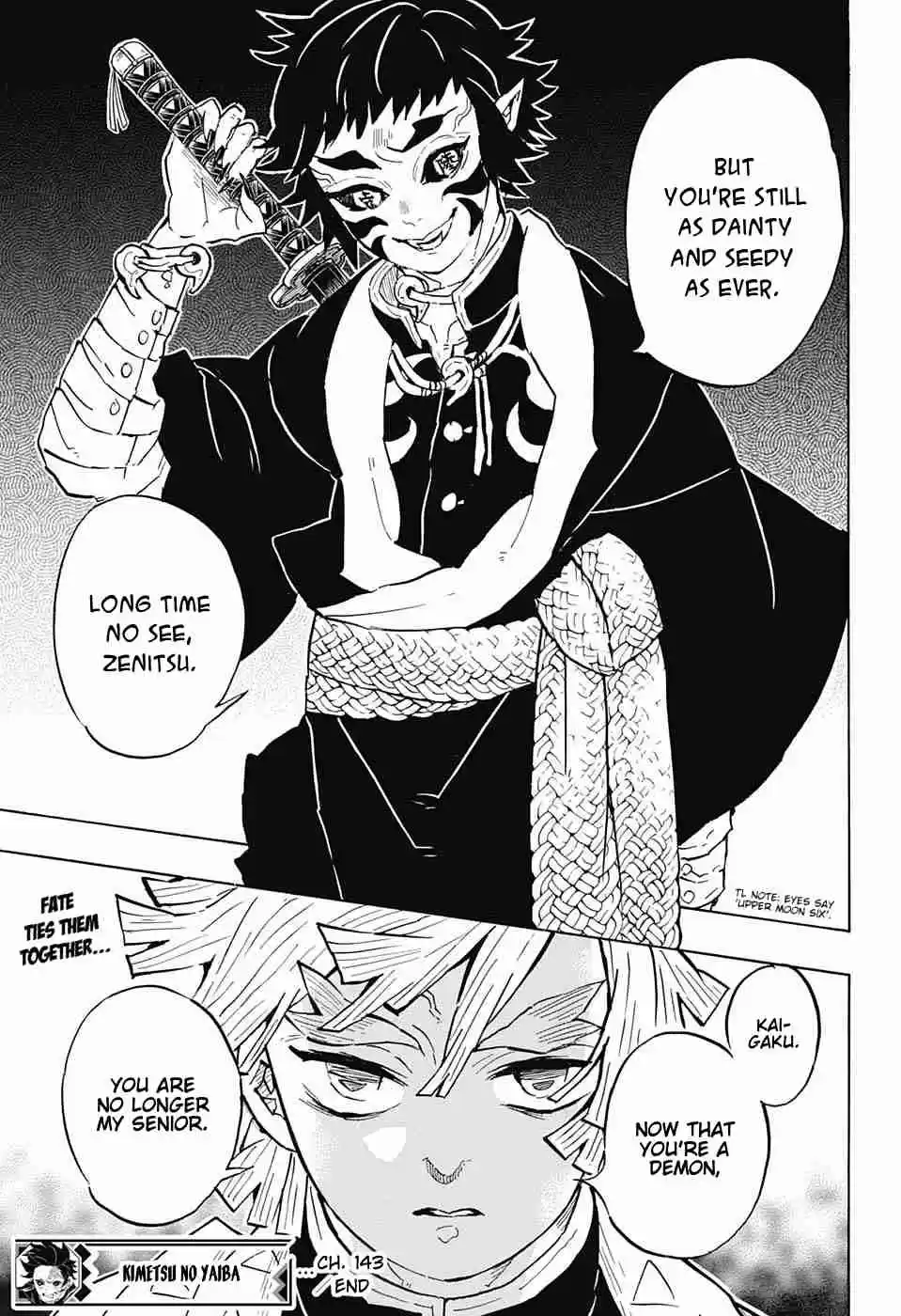 Kimetsu no Yaiba Ch. 143 Anger