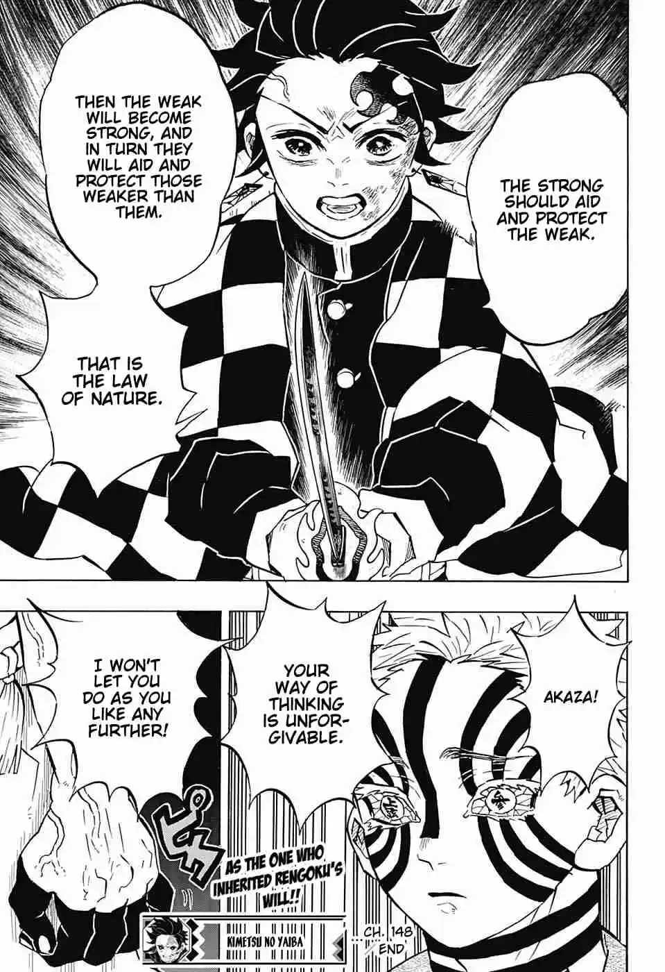 Kimetsu no Yaiba Ch. 148 Clash