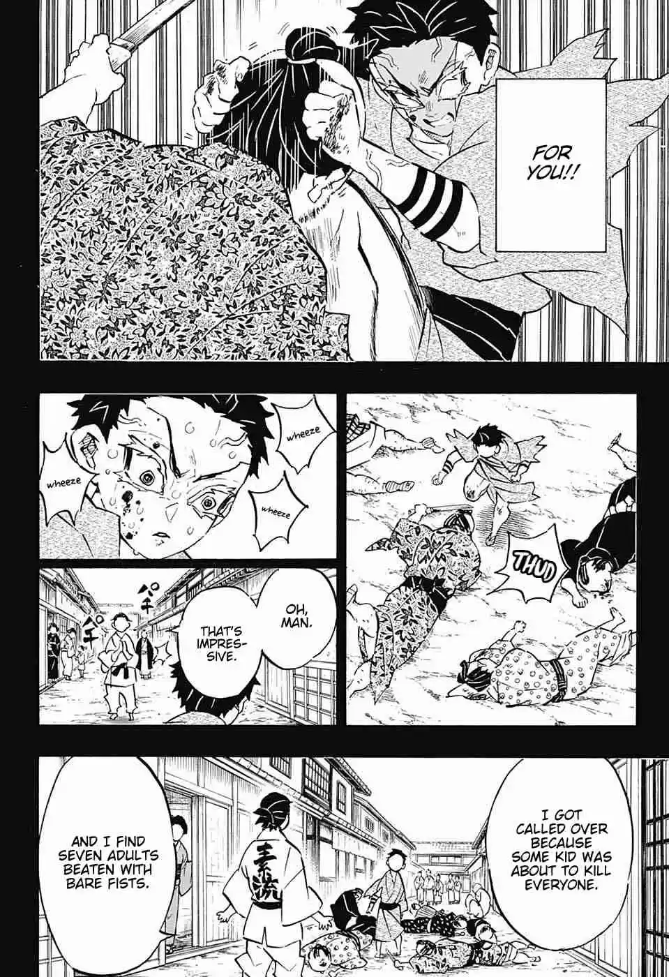 Kimetsu no Yaiba Ch. 154 A Strong Wave of Nostalgia
