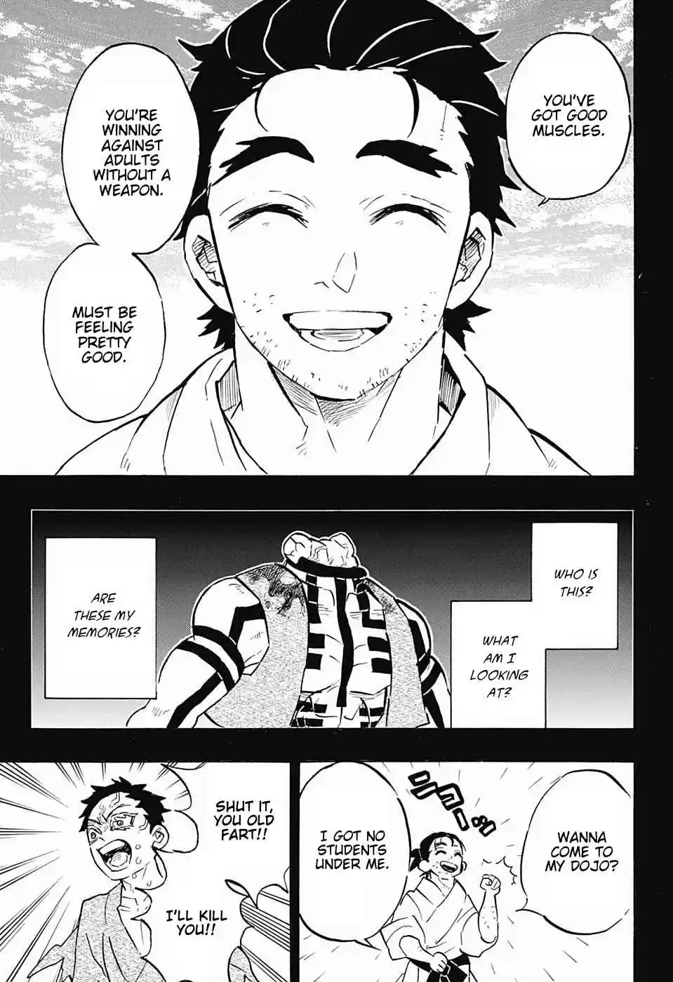 Kimetsu no Yaiba Ch. 154 A Strong Wave of Nostalgia