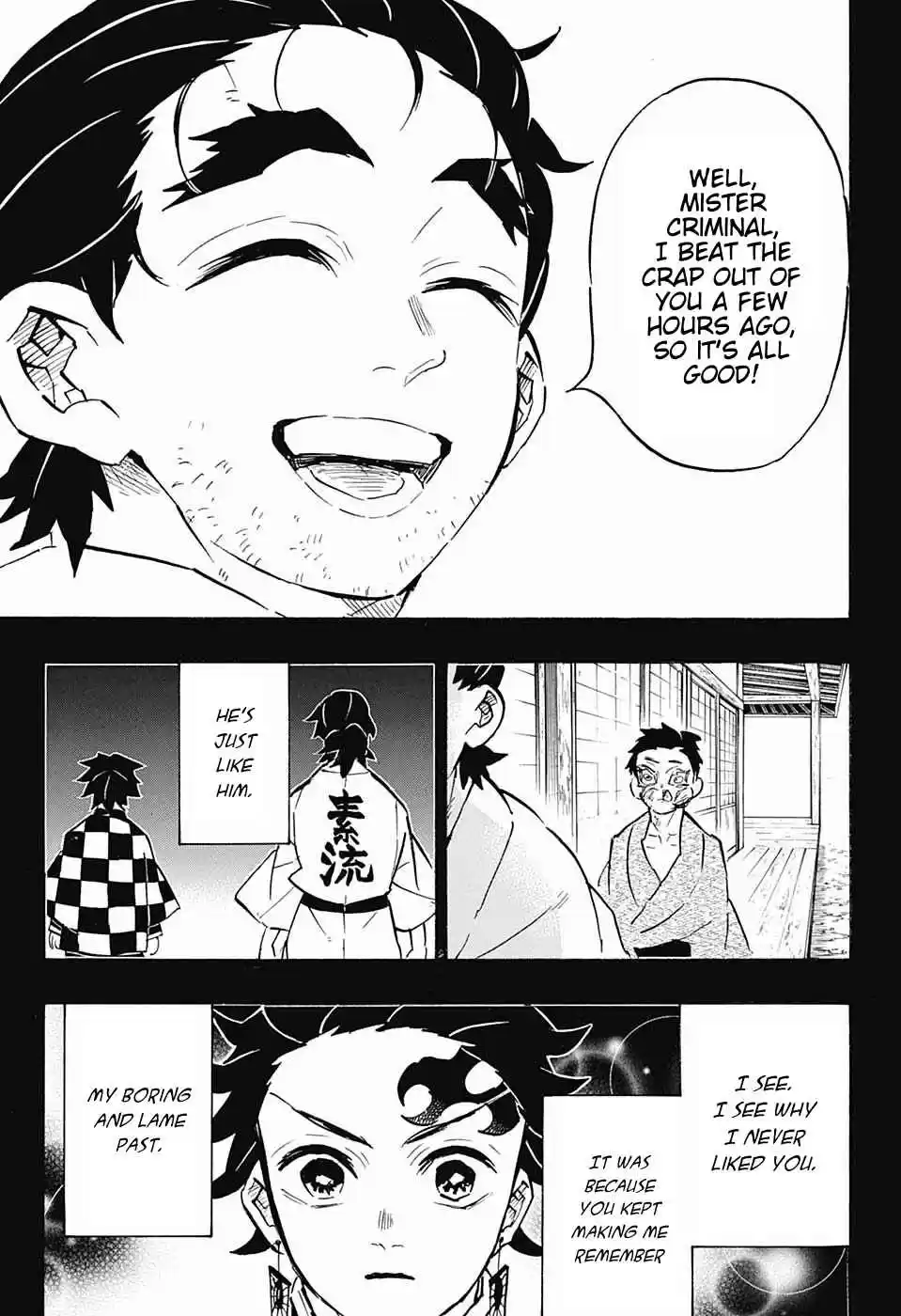 Kimetsu no Yaiba Ch. 154 A Strong Wave of Nostalgia