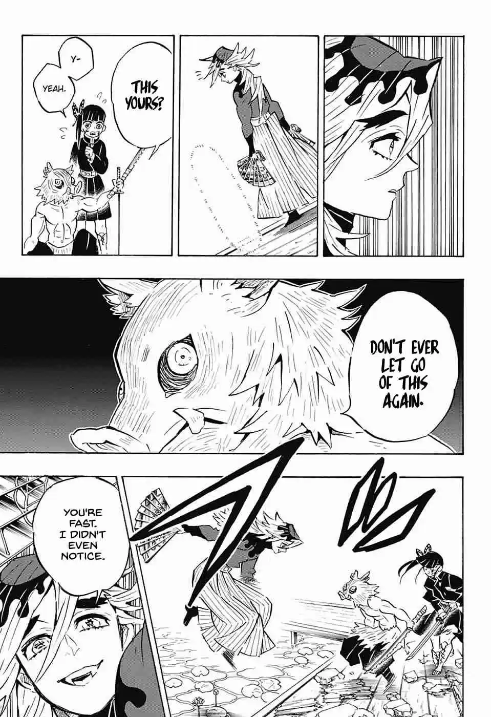 Kimetsu no Yaiba Ch. 159 Face