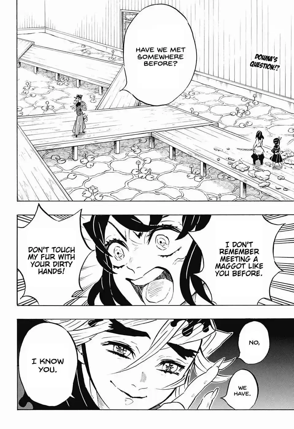 Kimetsu no Yaiba Ch. 160 Overlapping Shadows, Revived Memories