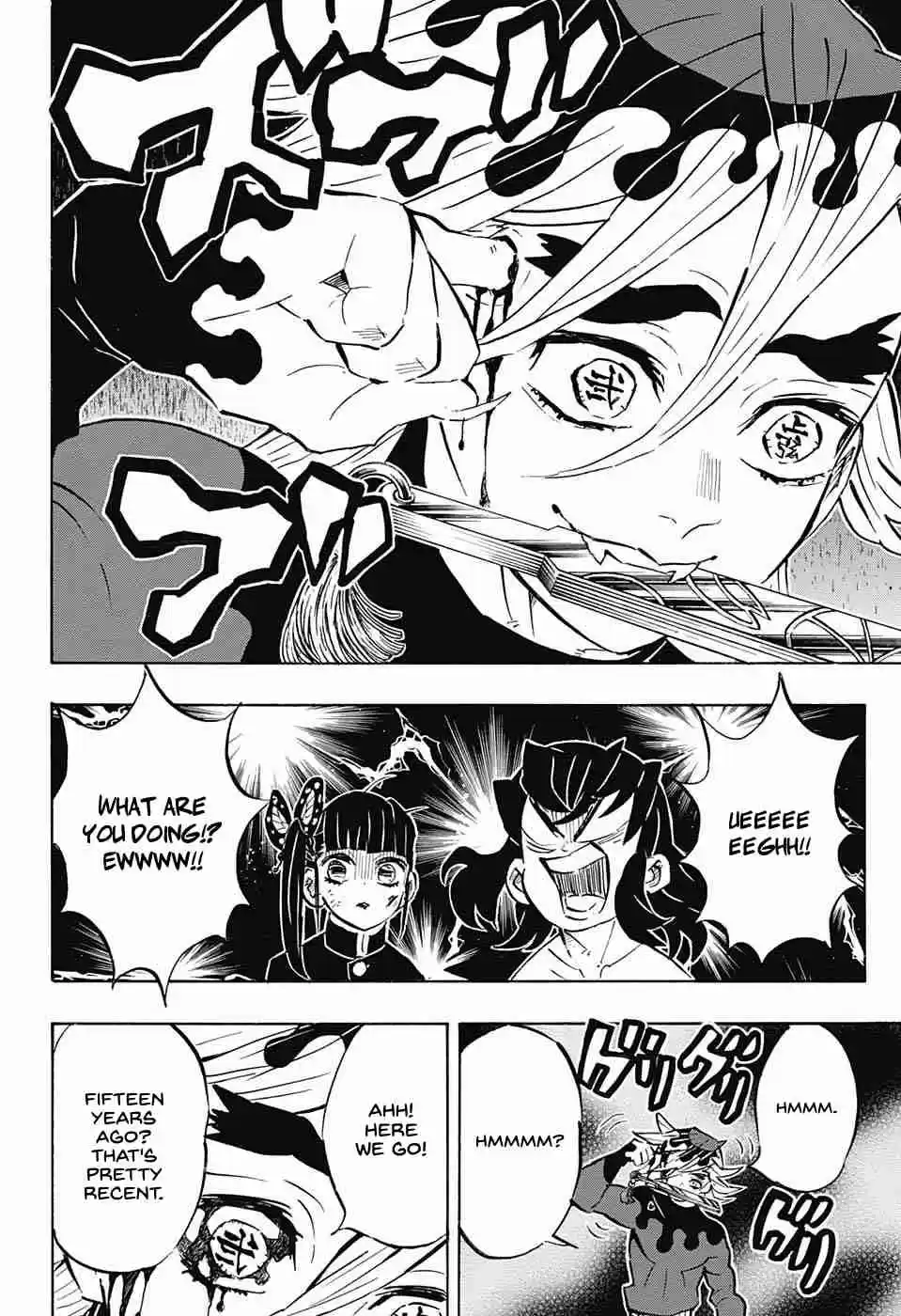 Kimetsu no Yaiba Ch. 160 Overlapping Shadows, Revived Memories