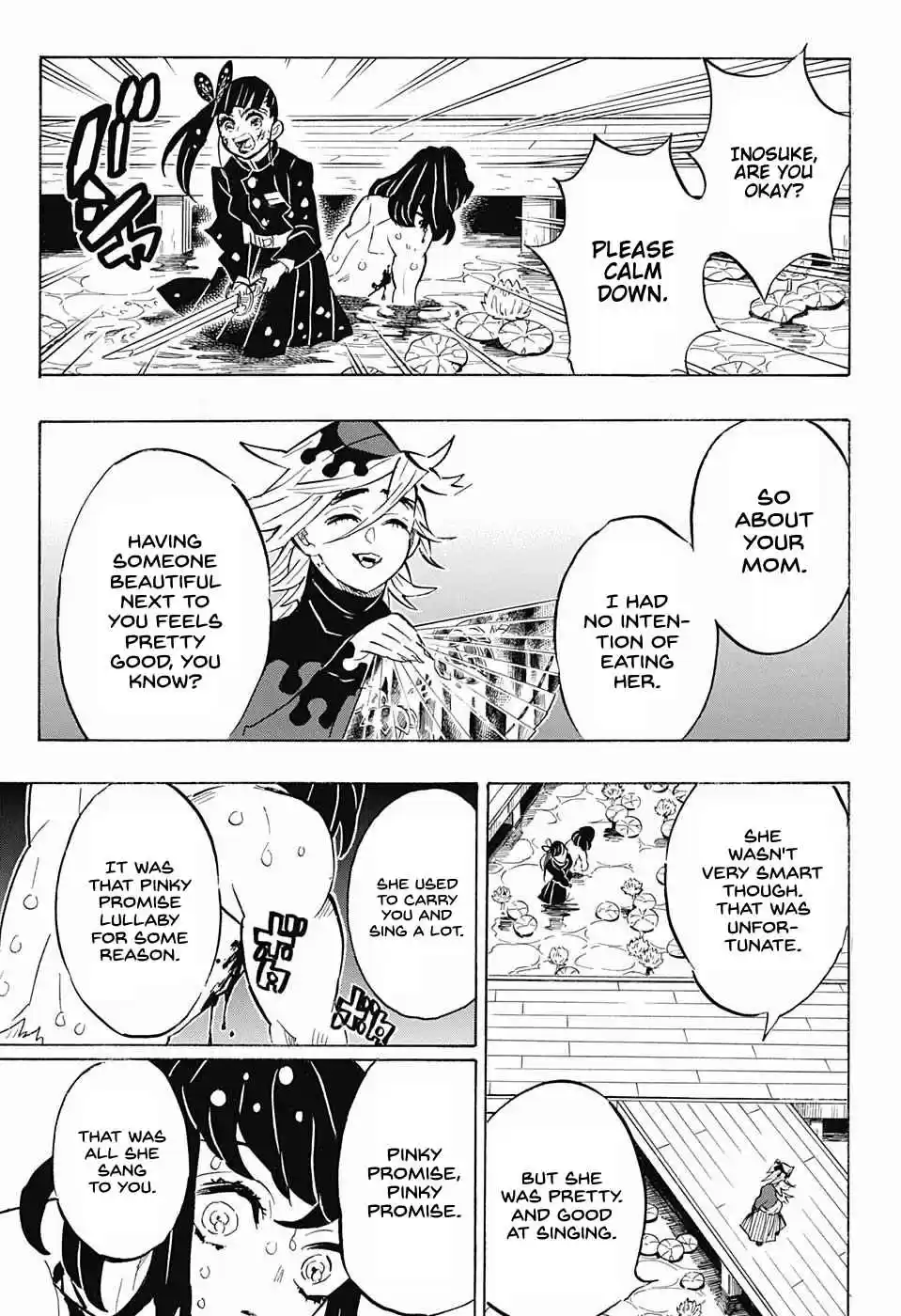 Kimetsu no Yaiba Ch. 160 Overlapping Shadows, Revived Memories