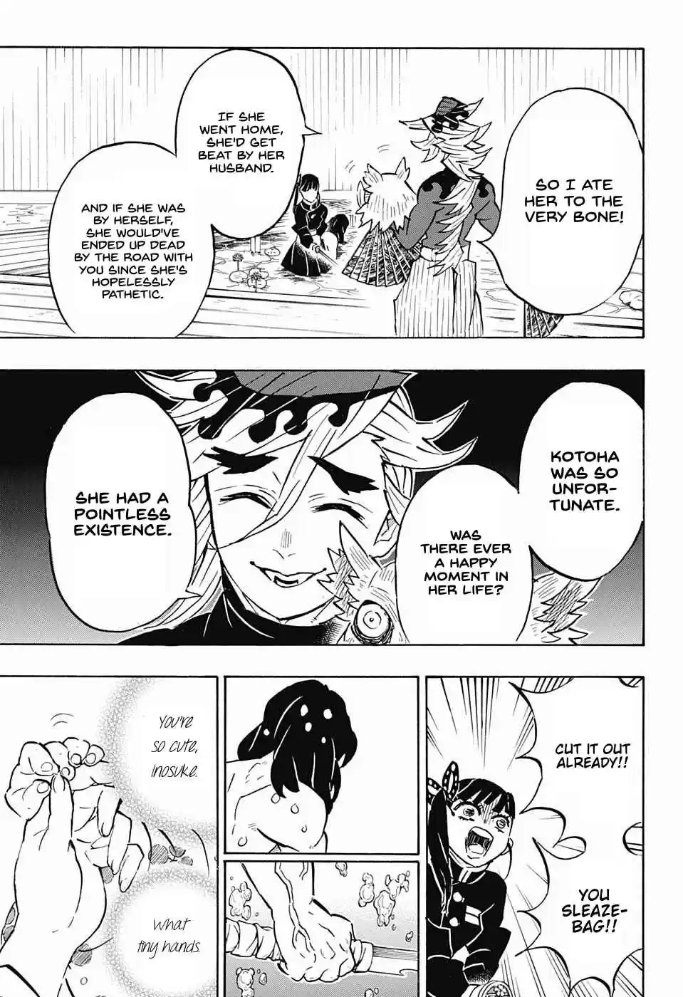 Kimetsu no Yaiba Ch. 160 Overlapping Shadows, Revived Memories
