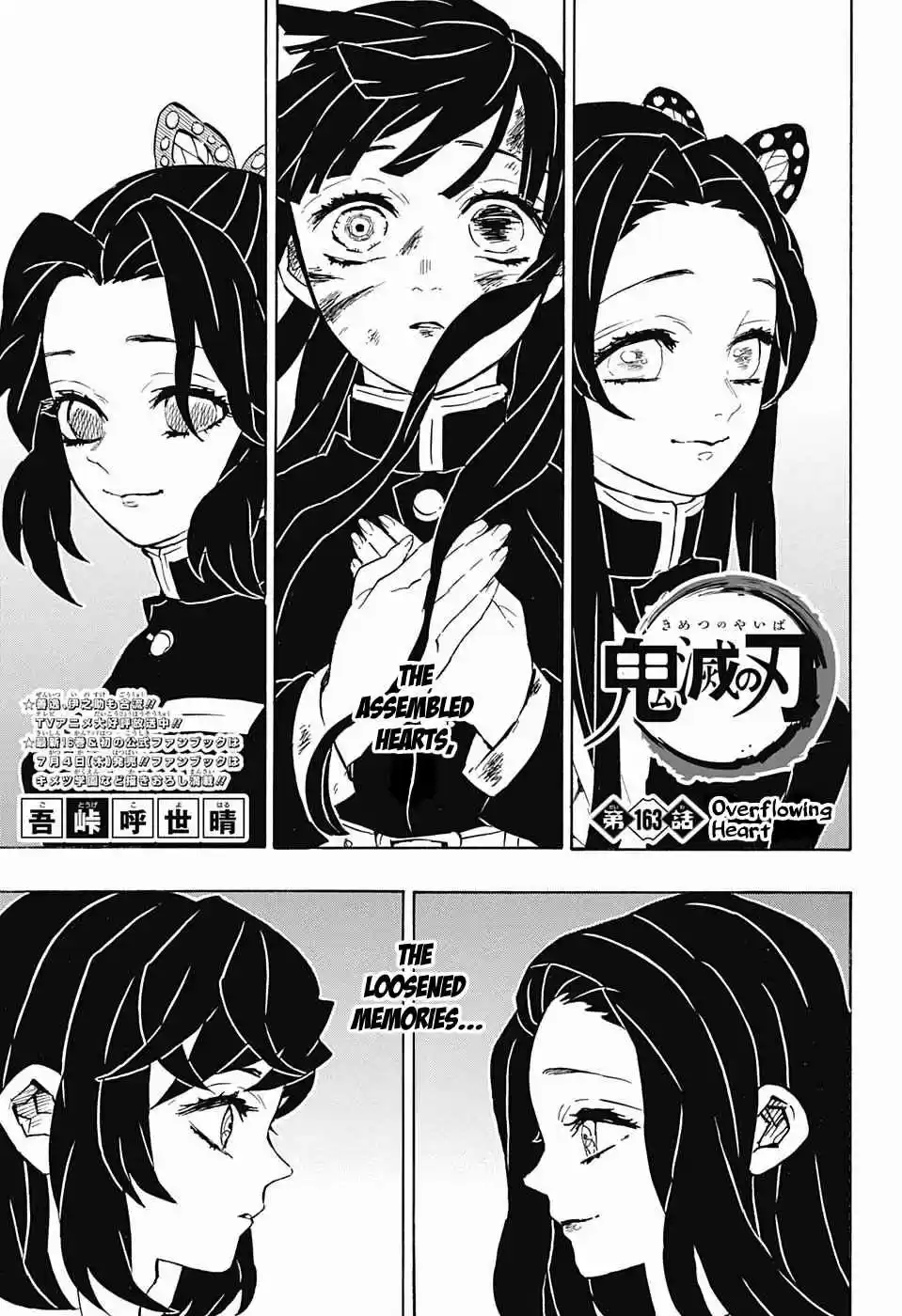 Kimetsu no Yaiba Ch. 163 Overflowing Heart