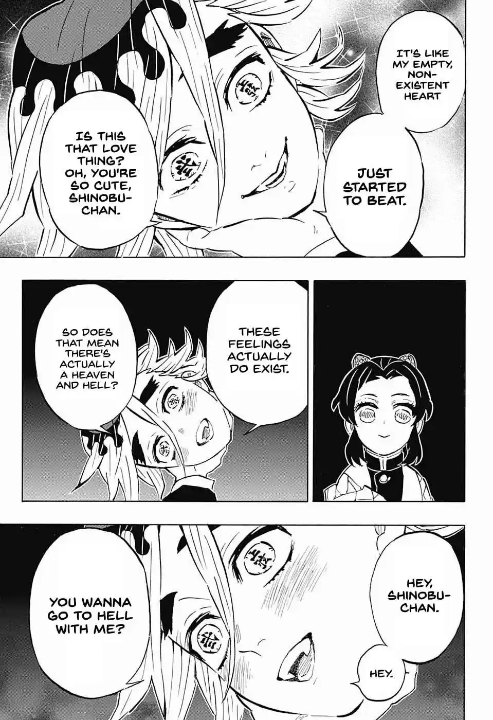 Kimetsu no Yaiba Ch. 163 Overflowing Heart