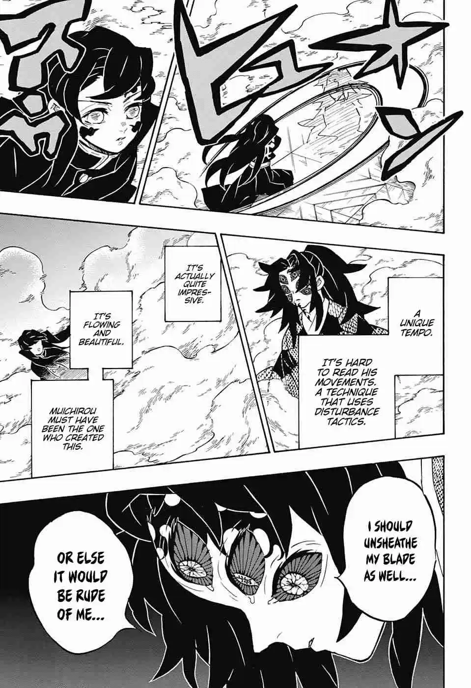 Kimetsu no Yaiba Ch. 165 Definite Trembling